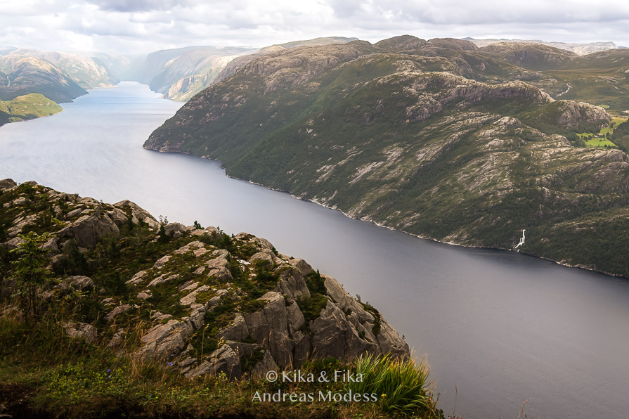 Utsikten från Preikestolen