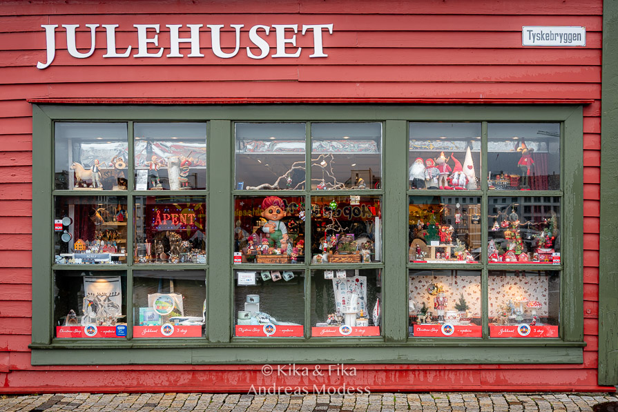 Julehuset i Bergen, Norge