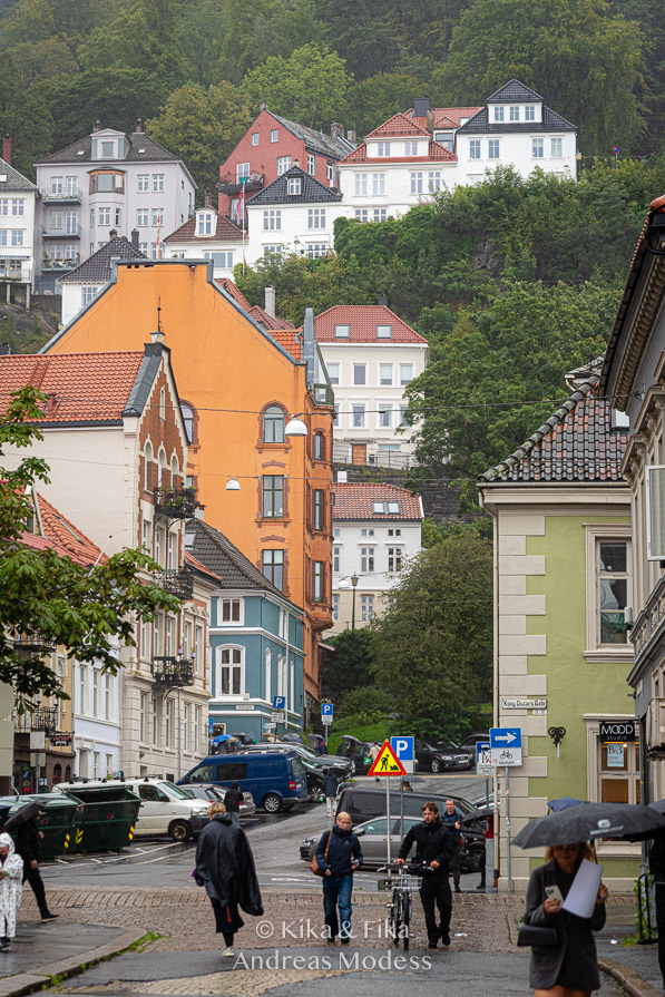 Hus i Bergen, Norge